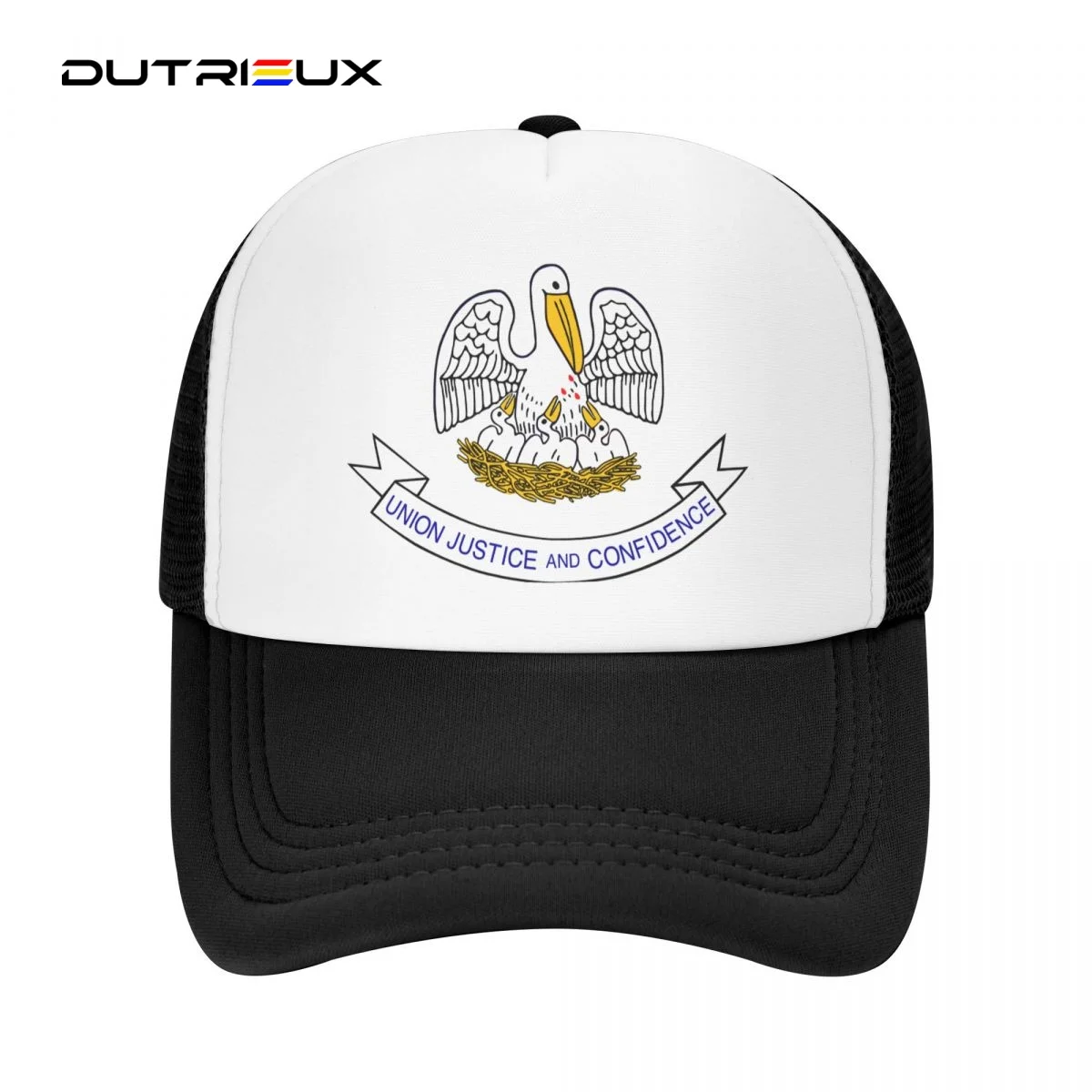 הדגל של Lousiana חיצוני ספורט כובע בייסבול כובע גברים נשים מתכוונן כובע כובע אופנה קיץ הכובע התמונה 0