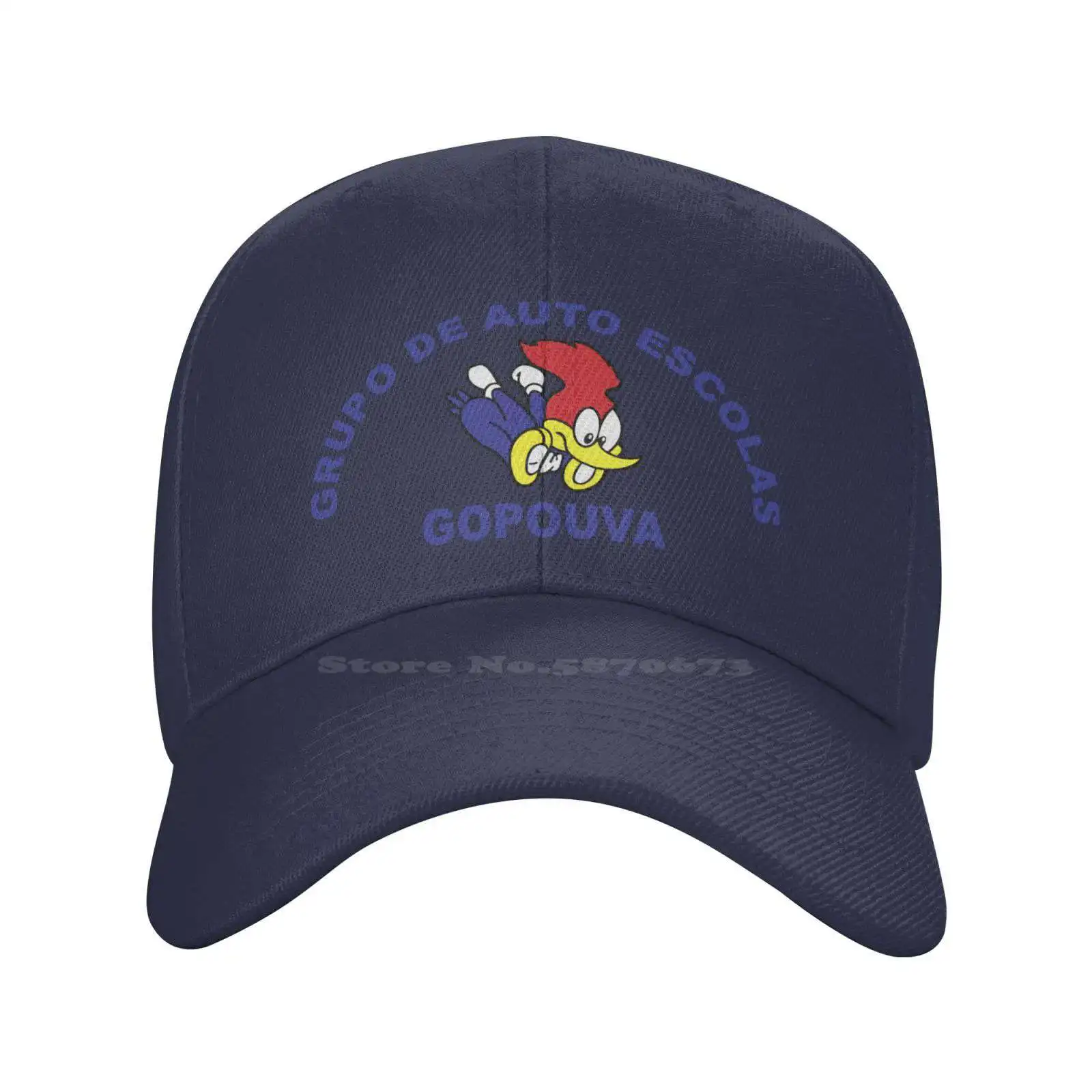 אוטומטי Escola Gopouva לוגו אופנה באיכות דנים כובע סרוג כובע כובע בייסבול התמונה 1