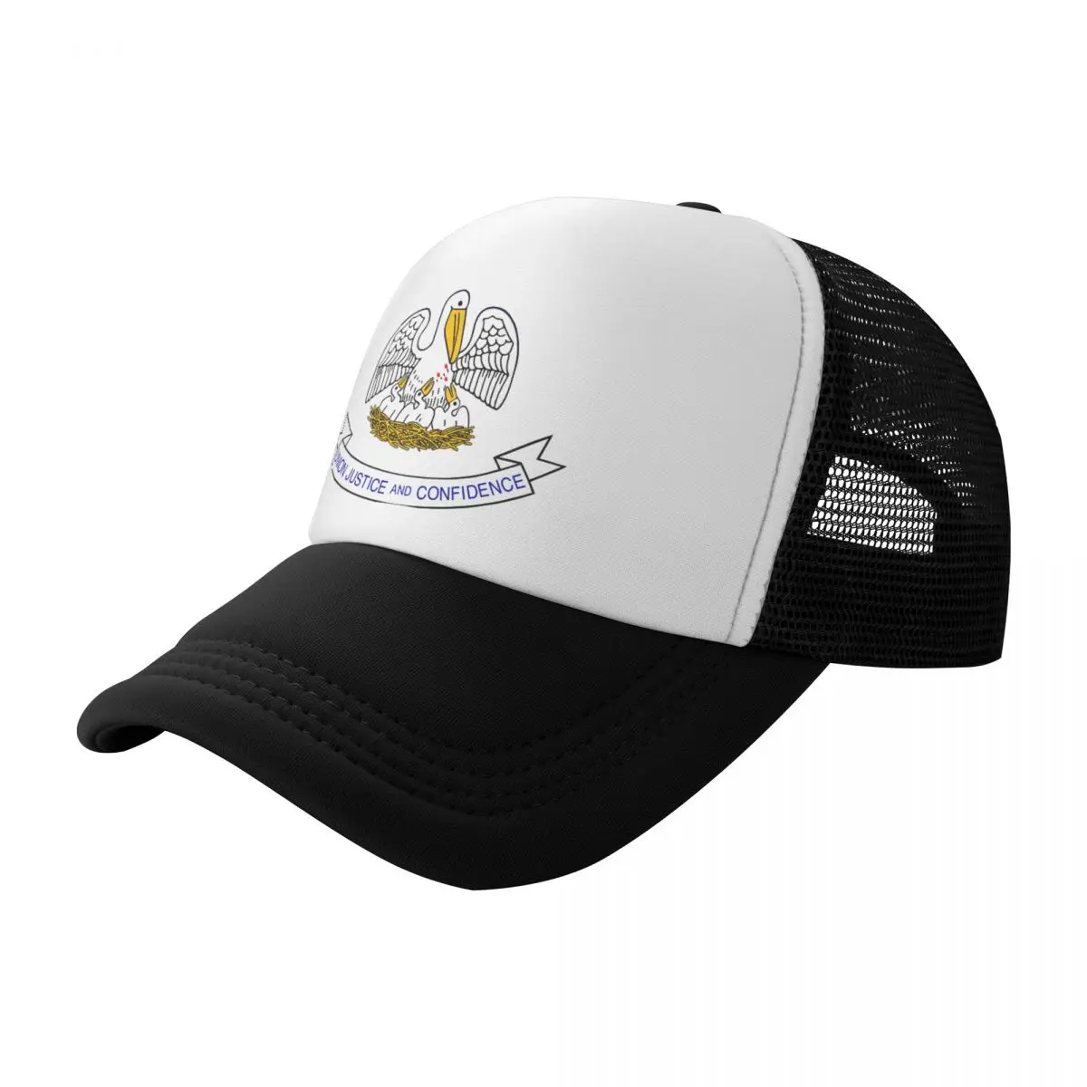 הדגל של Lousiana חיצוני ספורט כובע בייסבול כובע גברים נשים מתכוונן כובע כובע אופנה קיץ הכובע התמונה 1