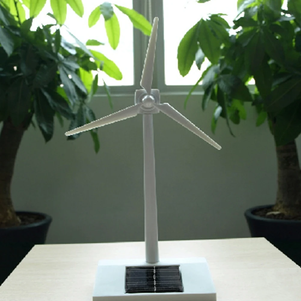 אנרגית שמש טחנת הרוח בניית מודל הערכה משקל 3D טחנת הרוח המודל החינוכי ידידותיות לסביבה, חיסכון באנרגיה לילדים מתנה התמונה 2