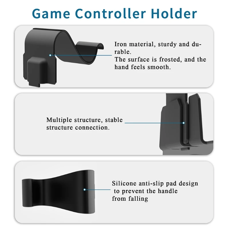 קונסולת משחק הקיר הסוגר על PS5 המשחק מארח מדף אחסון בעל לעמוד התמונה 2