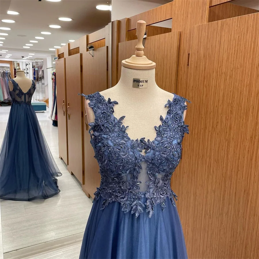 מהפנט פרחוני שמלת נשף מדהימה ארגמן שמלת ערב עם קו-תאורה ומורכב עיצוב פרחוני Vestidos Largos התמונה 3