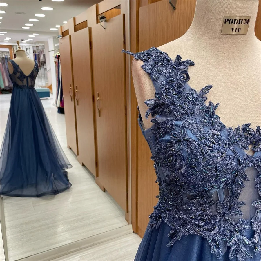מהפנט פרחוני שמלת נשף מדהימה ארגמן שמלת ערב עם קו-תאורה ומורכב עיצוב פרחוני Vestidos Largos התמונה 4
